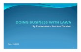 Presentation - Doing Business with LAWA - November 2019€¦ · Workshop Overview ‐Airport Locations • LAX ranked 4th in the world for passenger service •In 2018, airlines served