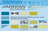 Organisational Behaviour and Pastoral Leader 01... · Organisational Behaviour and Pastoral Leader Jarrow School, Field Terrace, Jarrow, NE32 5PR Tel: 0191 4283200