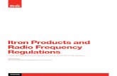 Itron Products and Radio Frequency Regulations · phones and wireless internet (WiFi), utilize radio frequency. Since 1996, the Federal Communications Commission (FCC) has required
