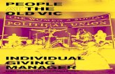 INDIVIDUAL GIVING MANAGER - The Old Vic · Candidate Information Pack. INDIVIDUAL GIVING MANAGER 2 Welcome to The Old Vic ... social media are regularly updated with Development information