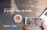 #love live video A screen star at work · Periscope social media app, live two-way video is playing an increasingly central role in everyday lives – particularly among younger people.