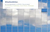 European CFO Survey Politics takes centre stageData summary 17 Sector analysis 19 1 | European CFO Survey Q1 2016 Politics takes centre stage Foreword Welcome to the third edition