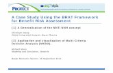 BBS2012 - A case study using the BRAT framework for ...bbs.ceb-institute.org/wp-content/uploads/2012/10/... · A Case Study Using the BRAT Framework for Benefit Risk Assessment (1)