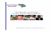 The Burden of Stroke in the Great Lakes States · The Burden of Stroke in the Great Lakes States was prepared by the Great Lakes Regional Stroke Network. Funding was made possible