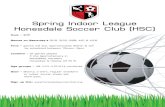 Spring Indoor League Honesdale Soccer Club (HSC) ... Spring Indoor League Honesdale Soccer Club (HSC)