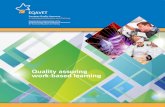 Quality assuring work-based learning - Erasmusplus · 2015. 7. 2. · Quality assuring work-based learning. Introducing quality assurance frameworks in work-based learning (WBL) has