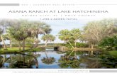 ASANA RANCH AT LAKE HATCHINEHA - Saunders Real Estate · 2019. 10. 24. · Asana Ranch at Lake Hatchineha is a magnificent trophy property with lakefront shorelines on both Lake Hatchineha