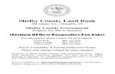 Shelby County Government...Shelby County Land Bank 584 Adams Ave. • Memphis, TN Shelby County Government Property For Sale or Donation (“Status Code” Definitions) Status Code