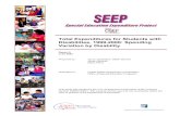 Special Education Expenditure Project · 2017. 10. 12. · education teachers and related service providers about their special education students.1 All special education service