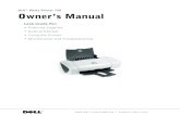 Dell™ Photo Printer 720 Owner’s Manual...• Printing Preferences — Allows you to adjust printer settings. Using the Dell Printer Solution Center Getting Started 13 How To tab