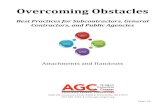 Overcoming Obstacles - AGC · 2017. 10. 5. · Energy conservation measures e.g LED or energy efficient lighting, power management settings on their computers, motion sensor lighting.