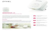 WRE6505 v2...Datasheet WRE6505 v2 Zyxel’s WRE6505 v2 Wireless AC750 Range Extender is a compact, stylish product that extends your existing dual-band Wi-Fi network easily thanks