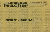 JALT Publications - I Language leacHer · 2013. 3. 6. · For further information on all Cambridge ELT publications, please contact Steven Maginn, Cambridge ELT Office, c/o U.P.S.
