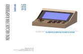 Complete guide. 2016 MINI ARCADE FOR RASPBERRY · P02 Bottom P03 Screen P04 Bottom P05 Rear L P06 Screen P07 Guide 6 You can see the drawings in the Body parts Side Right Side Left