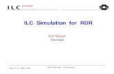 ILC Simulation for RDR · May 15-17, 2006, FNAL KIRTI RANJAN – DOE Review 3 @ Fermilab Emittance Preservation (Main Linac Simulation 9Before Baseline Configuration Document (BCD)