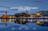 PEGASUS GROUP ANNUAL REPORT 2015/16 · 2017. 7. 6. · Pegasus Group 01 Managing Director’s Statement 4 Annual Report 2015/16 Our Results In last year’s report in considering