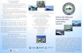 University-National Oceanographic Laboratory System...Sandra Fontana - Programmer Dennis Nixon - UNOLS Risk Manager/Legal Advisor UNOLS Office Graduate School of Oceanography/URI-Box