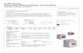 EJM Series Enclosed Manual Motor Controllers · 7.44 1" 1 1/4" 1" 1 1/4" mm in 20 0.79. Title: 34EJM30-80-A.indd Author: hakkhele Keywords ...