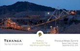 Precious Metals Summits1.q4cdn.com/851853033/files/doc_presentations/... · TSX:TGZ / OTCQX:TGCDF. Precious Metals Summit. Beaver Creek, Colorado September 20-22, 2018. Building a