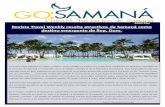 Revista Travel Weekly resalta atractivos de Samaná como ... · Asonahores reconoce a Runners Adventures por sus 20 años de operación en Rep. Dominicana Runners Adventures es la