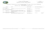 City of Chicago Office of the City Clerk...2015/01/21  · City of Chicago harmless for any damage, relocation or replacement costs associated with damage, relocation or removal of