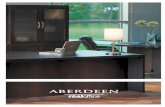 aberdeen - StructuredChannel · revitalize your office. Aberdeen is part of the REAL OFFICE family of casegoods from the Mayline Group, which backs the quality of their furniture