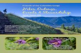 Friends of the Columbia Gorge Hikes, Outings, Events & Stewardship · 2020. 5. 18. · Moderate: 4.8 miles, 1,540-ft. elev. gain Conservation Organizer Ryan Rittenhouse and Paul Gerald,