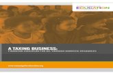 A TAxing Business - GCE-NL€¦ · contributions from a number of GCE member coalitions and networks. Particular thanks are due to Daniel Cara, Solange Akpo, Tungalag Dondogulam,