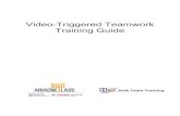 Video-Triggered Teamwork Training Guide · training session to maximize the chances of a successful learning experience. It is recommended that you involve hospital leadership in