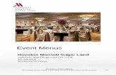 Event Menus - Marriott International€¦ · • Assorted Soft Drinks and Bottled Waters FIESTA FUN $19 • Tri-colored Corn Tortilla Chips served with… Guacamole, Pico de Gallo
