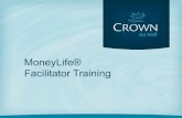 MoneyLife® Facilitator Training · • MoneyLife® Personal Finance Study A small group study built on four pillars ‒Biblical ‒Inspirational ‒Relational ‒Highly practical