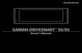 GARMIN DRIVESMART Owner’s Manual 55/65Garmin Drive ™ app connection status. A colored icon indicates the app is connected (Live Services, Traffic, and Smartphone Features, page