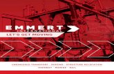 LET’S GET MOVING - Emmert International€¦ · Emmert International was founded by Terry Emmert, in Clackamas, Oregon, in 1968. As the company grew and expanded, we began designing