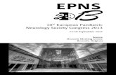 EPNS - Viewing of e-Posters and selected poster presentations e-Posters All e-posters are available