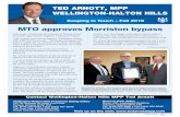 MTO approves Morriston bypass - Ted ArnottMinister Steven Del Duca, and Education Minister Liz Sandals at the Puslinch Community Centre on March 29 to announce the approval of the