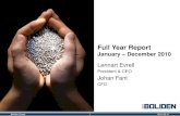 Full Year Report - ir.boliden.comir.boliden.com/.../boliden_2010-q4-presentation_0.pdf · Market - full year 2010. Metals Demand ‒ Record global demand for zinc and copper ‒ High