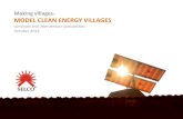Making villages- MODEL CLEAN ENERGY VILLAGES · 2019. 4. 8. · WATER PUMPS About Solar water pumps range from Agricultural pumping, domestic and institutional requirements and micro
