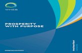 PROSPERITY WITH PURPOSE · PROSPERITY WITH PURPOSE Annual Impact Report Jan-Dec 2018 . About WHEB WHEB is a positive impact investment business. We invest clients’ money in companies