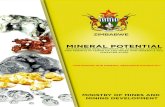 mineral pontential booklet - Mining Zimbabwe...mineral rights from the Ministry of Mines and Mining Development . 2.3 Any person who is a permanent resident of Zimbabwe and above the