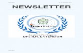 Ignite MUN 26 - 27 December, 2019 NEWSLETTER · 2 days ago · Ignite MUN 26 - 27 December, 2019 Letter from the Chief Advisor Dear leaders of the future, Before you take in the occasion,
