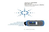 Agilent N9340B Handheld Spectrum Analyzer (HSA) · IBOC-AM covers 530 kHz to 1.7 MHz and IBOC-FM covers the 87.5 MHz to 108 MHz frequencies. N e w The occupied bandwidth measured