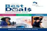 Exclusive ONPHA member Best Deals Catalog 2016/files/asseآ  18 ONPHA BEST DEALS CATALOGUE 2016 CONTACT