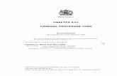 ...MONTSERRAT. CHAPTER 4.01 . CRIMINAL PROCEDURE CODE . Revised Edition . showing the law as at 1 January 2019 . This is a revised edition of …