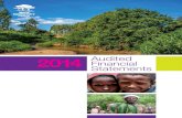 2014 Audited Financial Statements - | World …...Our Strategic Goals (Strategy 2013-2022) ICRAF has three strategic goals as described below: • Build livelihoods by generating knowledge,