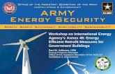 Workshop on International Energy Agency's Annex 46: Energy … · CHALLENGE – Future Funding to Execute Army Projects. Annex 46 Applications and Support to the Army Energy Strategy