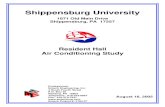 Shippensburg University · majority of the building is heated with a radiant baseboard heating system. Unit ventilators, cabinet heaters, and convectors also provide space heating.