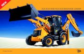 3CX ECO AND 4CX ECO BACKHOE LOADER · At the loader end of our new ECO machines, thanks to EcoLoad along with high lift capacities and breakout forces, and of course the outstanding
