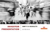 INVESTOR 9MFY18 RESULTS - AmBank · 9MFY18 Results –Investor Presentation 1.Includes regulatory reserve 2.Basic Earnings Per Share 9MFY18 Performance Highlights YoY YTD 3 PBP 1,215.9m