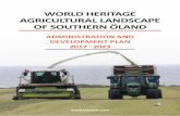WORLD HERITAGE AGRICULTURAL LANDSCAPE OF …...Öland is a limestone plate in the Baltic Sea, 140 kilometres from north to south and not more than 20 kilometres across at its widest