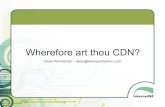 Wherefore art thou CDN?About New Zealand but… • This presentation shows examples for New Zealand. • It should translate to a lots of small Asia Pacific (especially Pacific) countries